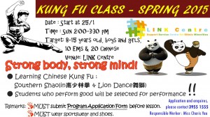 Kung Fu Class - Spring 2015_20Jan